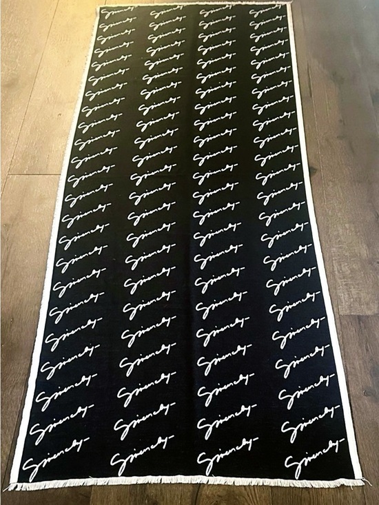 Givenchy Accessories - Givenchy Signature Two Sided Silk Logo Scarf Stole/Blanket